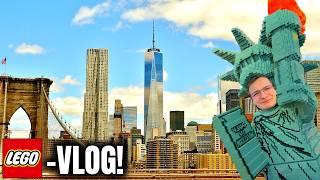 Brickstory on LEGO hunting through New York! 