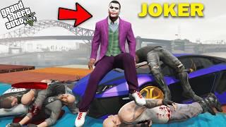 Franklin Become Joker To Destroy The Los Santos In Gta 5!