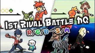 Evolution of Pokémon First Rival Battles (1996 - 2016)