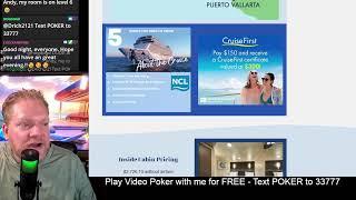 Playing Video Poker!