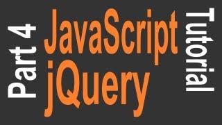 JavaScript & jQuery Tutorial for Beginners - 4 of 9 - jQuery Effects