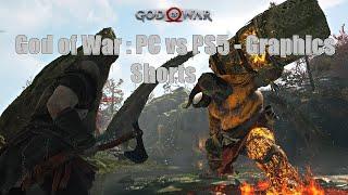 God of War: PC vs PS5  - Graphics Shorts