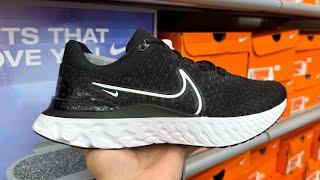 Nike React Infinity Run FK 3 Black/White Women’s #nikesneakers #nike #womenshoesdesigns