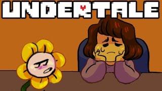 (ComicDub) Undertale - How Flowey helps Frisk in School