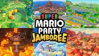 Super Mario Party Jamboree - ALL BOARDS!! *BRO VS SIS!* (Mario Party Rules)