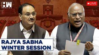 Rajya Sabha LIVE: Parliament Winter Session 2024 | BJP | Congress | JP Nadda | Kharge | Dhankhar