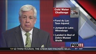 Teen injured doing cold water challenge