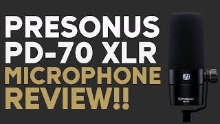 Review: PreSonus PD-70 Microphone - The Perfect Podcasting Microphone