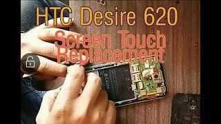 HTC Desire 620 Screen Replacement! How to Open Screen