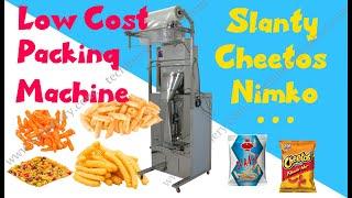 Cheetos doritos slanty chips nimco snacks packaging machine