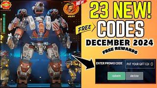 TODAY️DECEMBERCODES️WAR ROBOTS REDEEM CODES ️DECEMBER 2024 - WAR ROBOTS PROMO CODES 2024