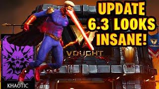 Homelander Gameplay in MK Mobile 6.3! Update News. Nightmare Krypts!