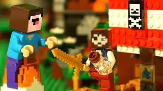 LEGO Minecraft 21152 The Pirate Ship Adventure Stop Motion Animation