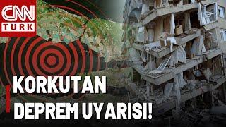 Marmara'da Korkutan Deprem Uyarısı! Marmara Fayı 7,8'lik Deprem Üretebilir...