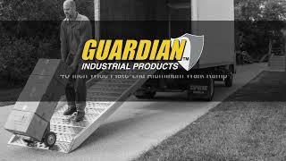 Guardian 40 Wide Plate End Aluminum Walk Ramp
