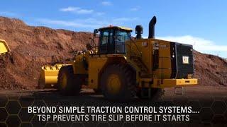 Cat® 988K XE Large Wheel Loader | Tire Slip Prevention