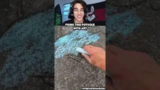Using Art To Fix The Street Cracks