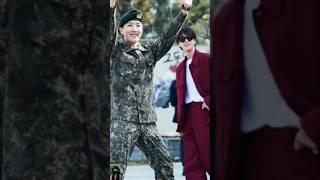 JHOPE MILITARY DISCHARGE 🪖 #arson #jin #jhope #military #discharge #live #officialtosky #bts #army