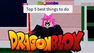 Top 5 best things do do in dragon blox