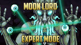 Terraria - Moon Lord Boss Expert Mode Guide with Melee