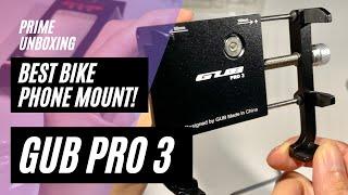 STRONGEST Bicycle Smartphone Handlebar Mount! GUB PRO 3