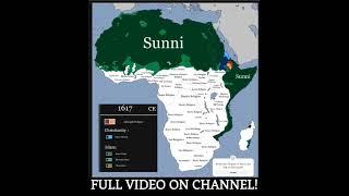 #africa #map #africanews #christian  #history #religion #muslim  #Islam #viral #african #mapping