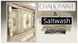 DIY Trash to Treasure using Saltwash and Chalk Paint