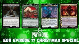 Christmas Commander! Shilgengar vs Fynn vs Hakbal vs Jared Carthalion - EDH gameplay video