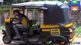 How to drive an Indian auto rickshaw.