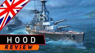 ЛИНКОР HOOD! ЕГО ВЗРЫВАТЕЛЬ РАЗРЫВАЕТ НА БРИТАНСКИЙ ФЛАГ! МИР КОРАБЛЕЙ/WORLD OF WARSHIPS