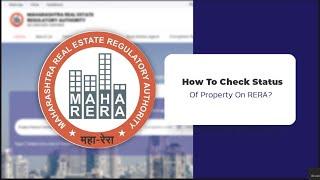 How to check status of property on RERA?