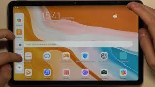 Разделение экрана на Huawei MatePad 10.4 / Как разделить экран на Huawei MatePad 10.4