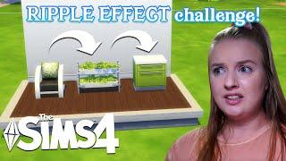 The Sims 4 but Every Item I Place has to have a Color from the Last Item I Placed | build challenge