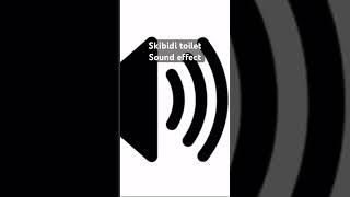 Skibidi Toilet - Sound Effect #shorts #skibiditoilet