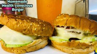 Diet Conscious Protein/Chicken Burger!| The Lifestyle Tales|Indian youtuber Rachna|