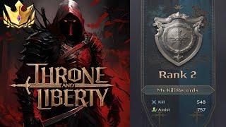 Throne and Liberty PvP — Top Ranked Bow/Dagger 1vX Highlights | Solo Roamer Playstyle Build