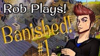 Banished Gameplay Walkthrough Playthrough Part 1 - A HARD WINTER