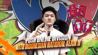 PUSH DIVISI WITH INDONESIAN NATIONAL TEAM !! | eFootball Mobile 2025