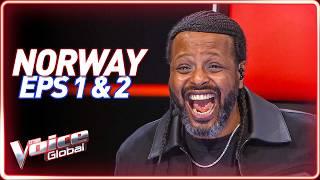 The Voice Norway 2025 | Episodes 1 & 2 | ALL AUDITIONS RANKED