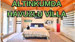 ALTINKUM SATILIK HAVUZLU TRİPLEX VİLLA |#villa #satılık #altınkum