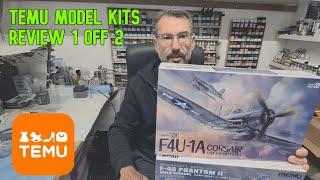 TEMU Model Kits Review 1 off 2 - Any Good?