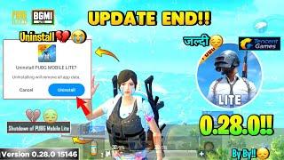 Uninstall Pubg Mobile Lite 0.28.0 Update 2024 | Pubg Lite New 0.28.0 Update Fix!! 2024? 