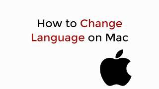 How to Change Language on Mac