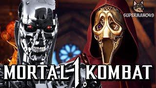 TERMINATOR GHOSTFACE MAKES HIM QUIT - Mortal Kombat 1: "Ghostface" Gameplay (Ghostface DLC)