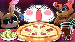 Five Nights at Freddy PIZZA Mukbang l Animation