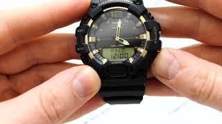 Часы Casio Illuminator HDC-700-9A - Инструкция, как настроить от PresidentWatches.Ru