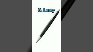 TOP 10 best Pen Brands in the world #top #facts