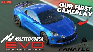 Assetto Corsa EVO - Captured Gameplay & Game Director Interview (Re-Live)