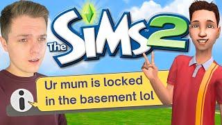 What happens if a child lives alone in The Sims 2?