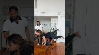 Trying Ciara’s Viral Chair Challenge to get Hubby’s Reaction…